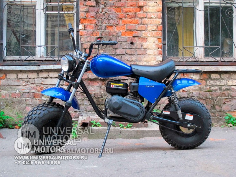 Мотоцикл UM 200, мотоцикл (Куница) (14109502678575)