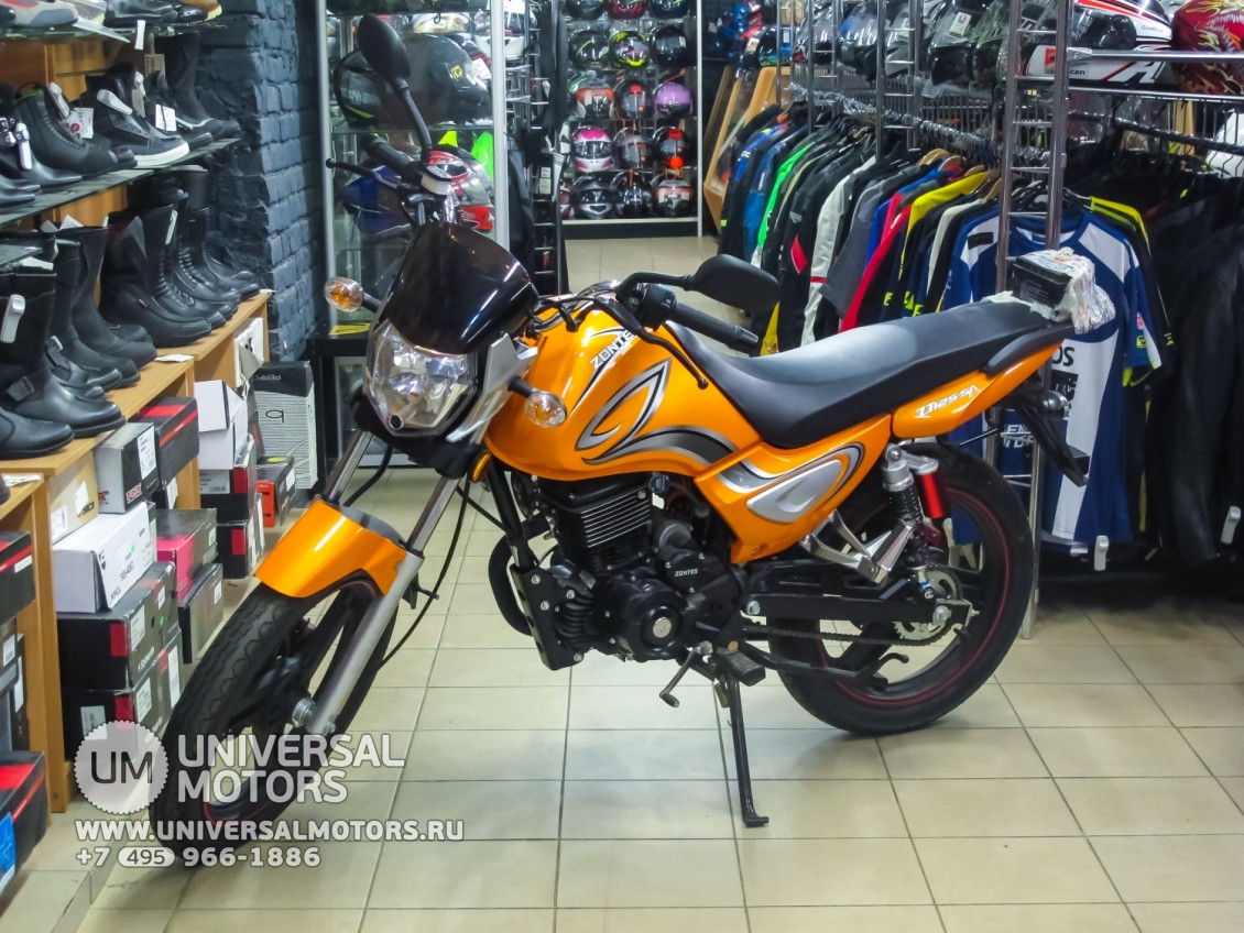 Мотоцикл Zontes Monster ZT125-5A оранжевый (15101304406422)