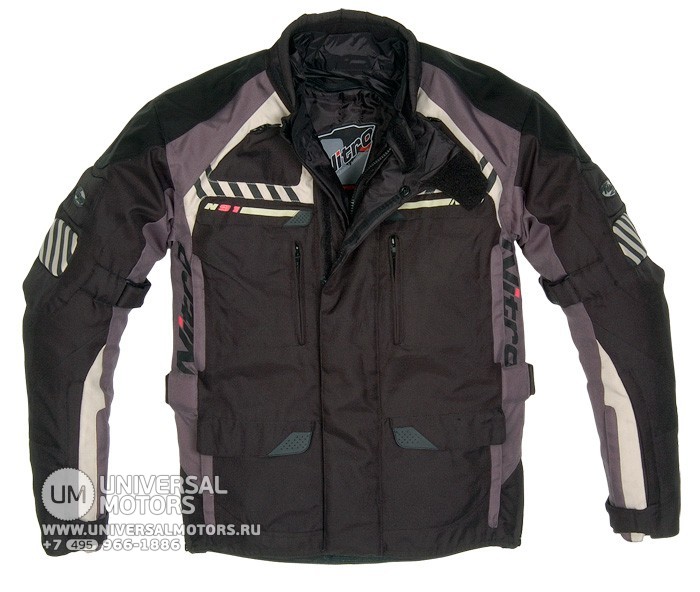 Куртка NITRO N-91 темно-серая/черная (16352512802584)