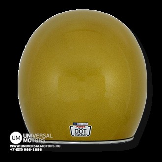 Шлем AFX FX-76 Vintage GOLD METAL FLAKE SOLID (14425670338431)