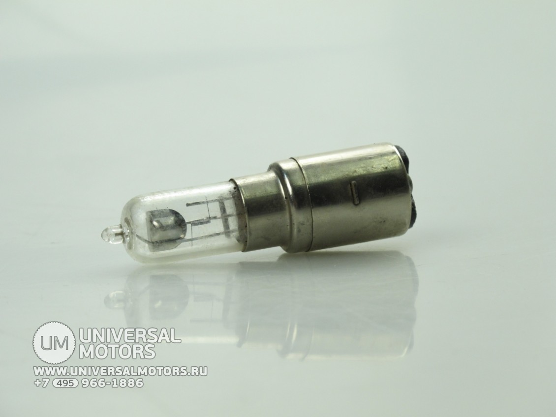 Лампа фары галоген H6M BA20D 12V 35/35W прозрачная CN (14436290866292)