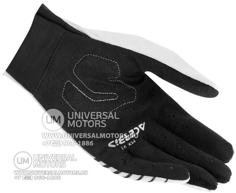 Перчатки Acerbis MX-3 Glove Black (14461328278195)
