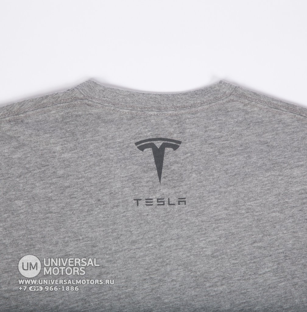 Футболка Tesla Men's Made in CA Crew Neck T-Shirt (14884411159009)