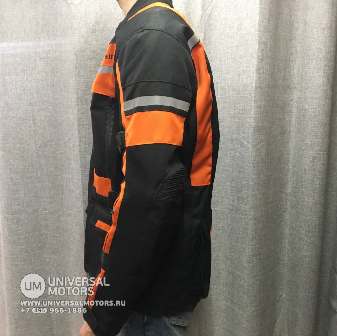 Куртка Hawk Moto Winner Black\Orange (15658696394337)