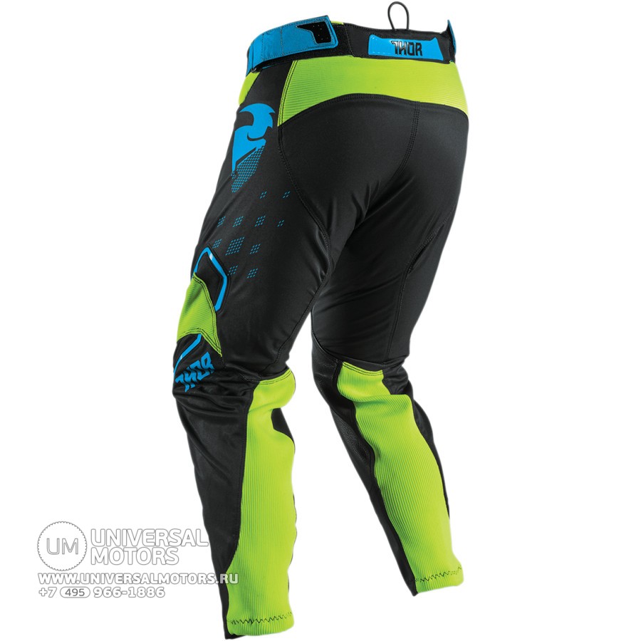 Брюки THOR PRIME FIT ROHL FLO GREEN/BLACK PANT (15059191992883)