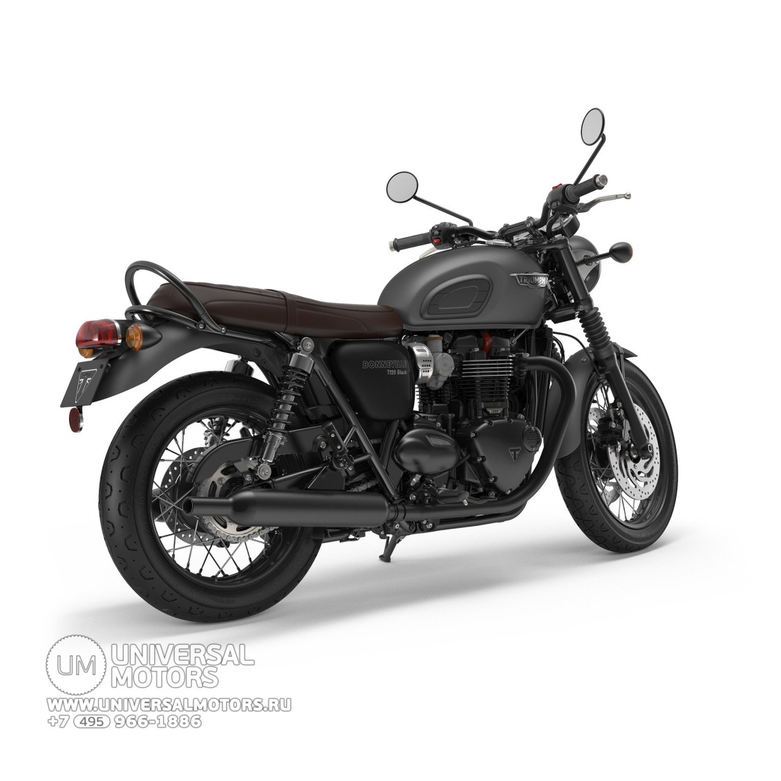 Мотоцикл Triumph Bonneville T120 BLACK (15222535328262)
