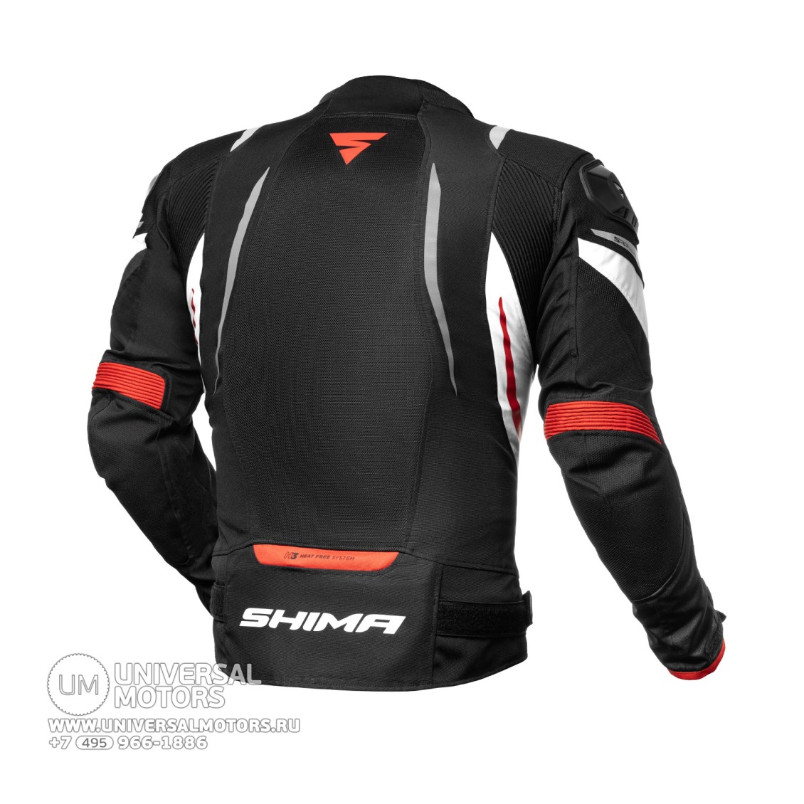 куртка SHIMA MESH PRO BLACK/RED (15604296626678)