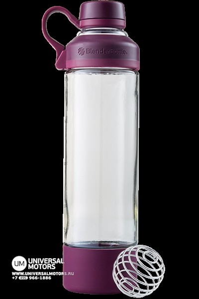 Cтеклянная бутылка для воды/шейкер BlenderBottle Mantra 600мл (15746691175606)