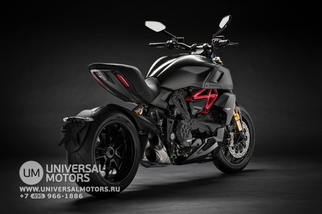 Мотоцикл DUCATI Diavel 1260 S - Total Black (15819349171117)