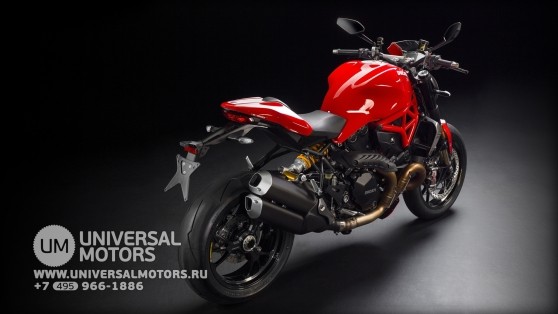 Мотоцикл DUCATI Monster 1200 R - Ducati Red (15819394394029)