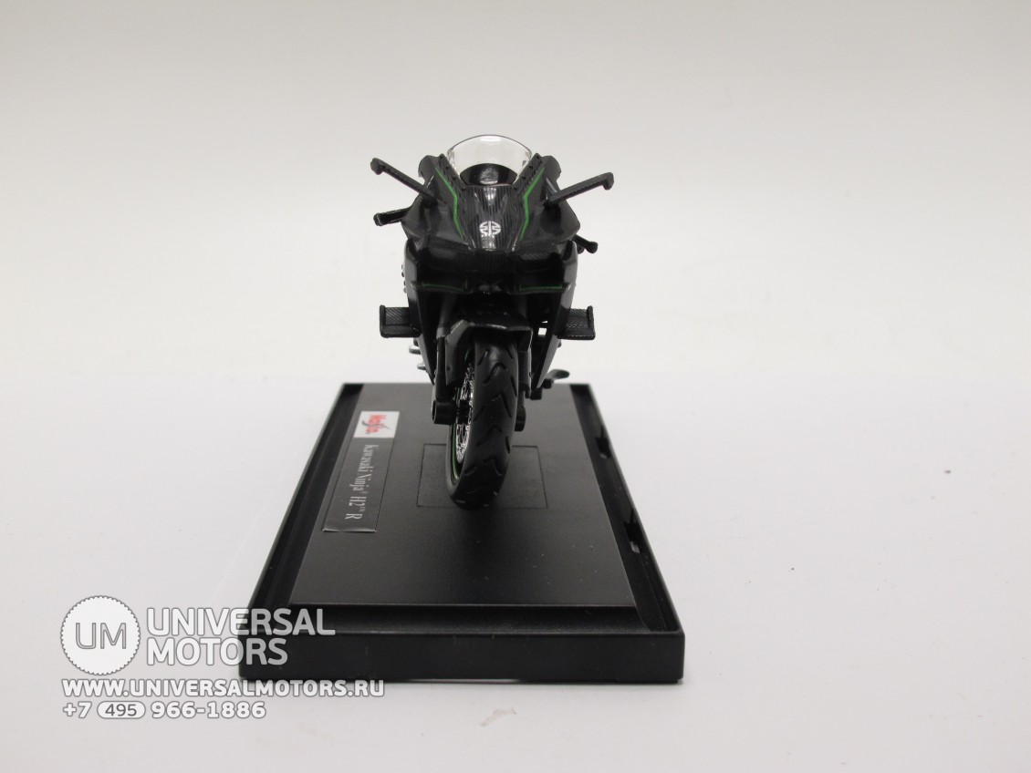 Модель мотоцикла Kawasaki Ninja H2 R 1:18 (15913459710968)