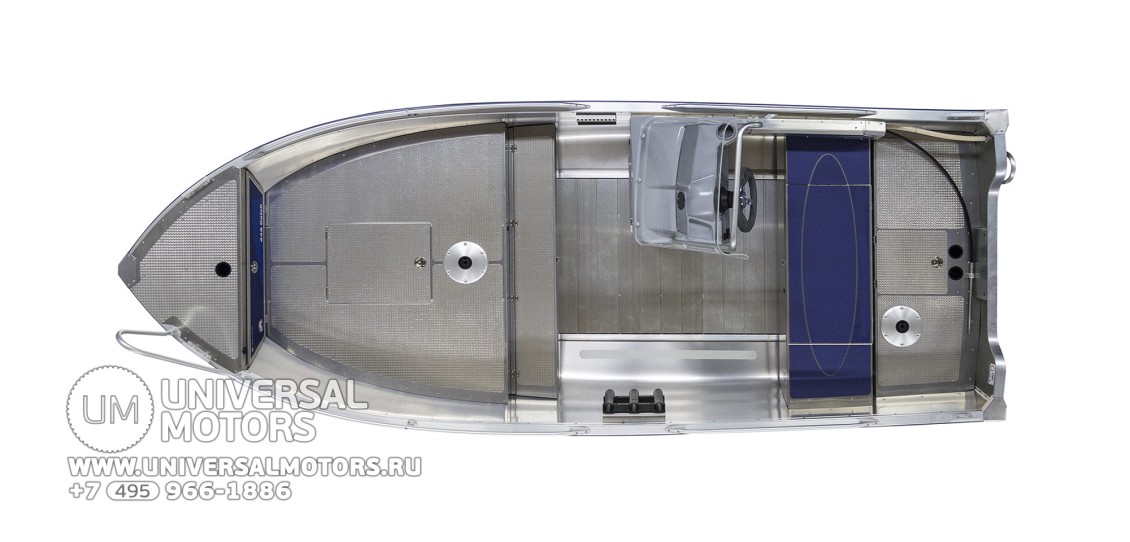 Алюминиевая моторная лодка Linder Sportsman 445 Catch (16010320267147)