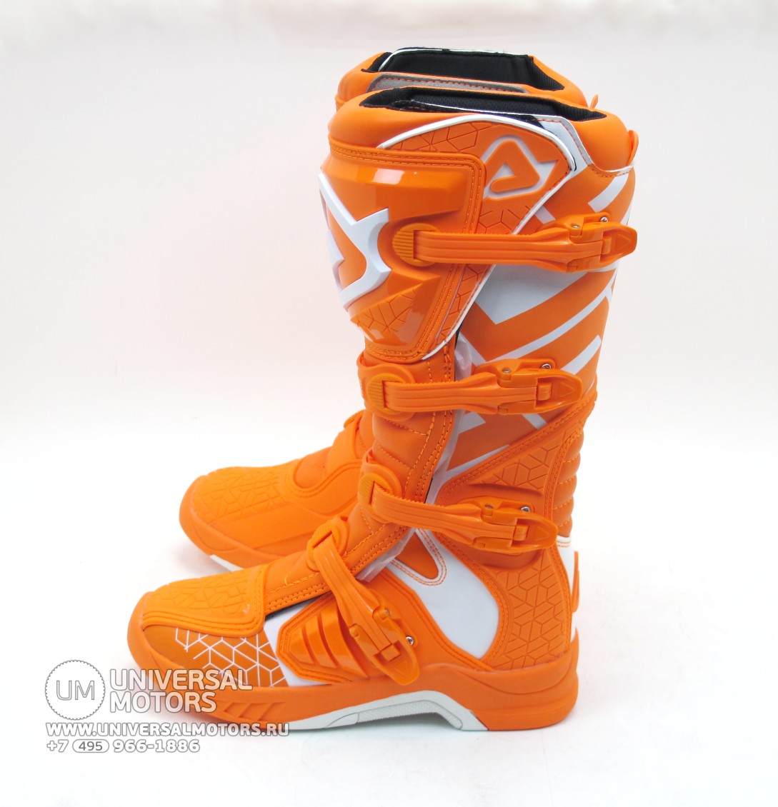 Мотоботы Кроссовые Acerbis X-TEAM Orange/White (16155352887901)