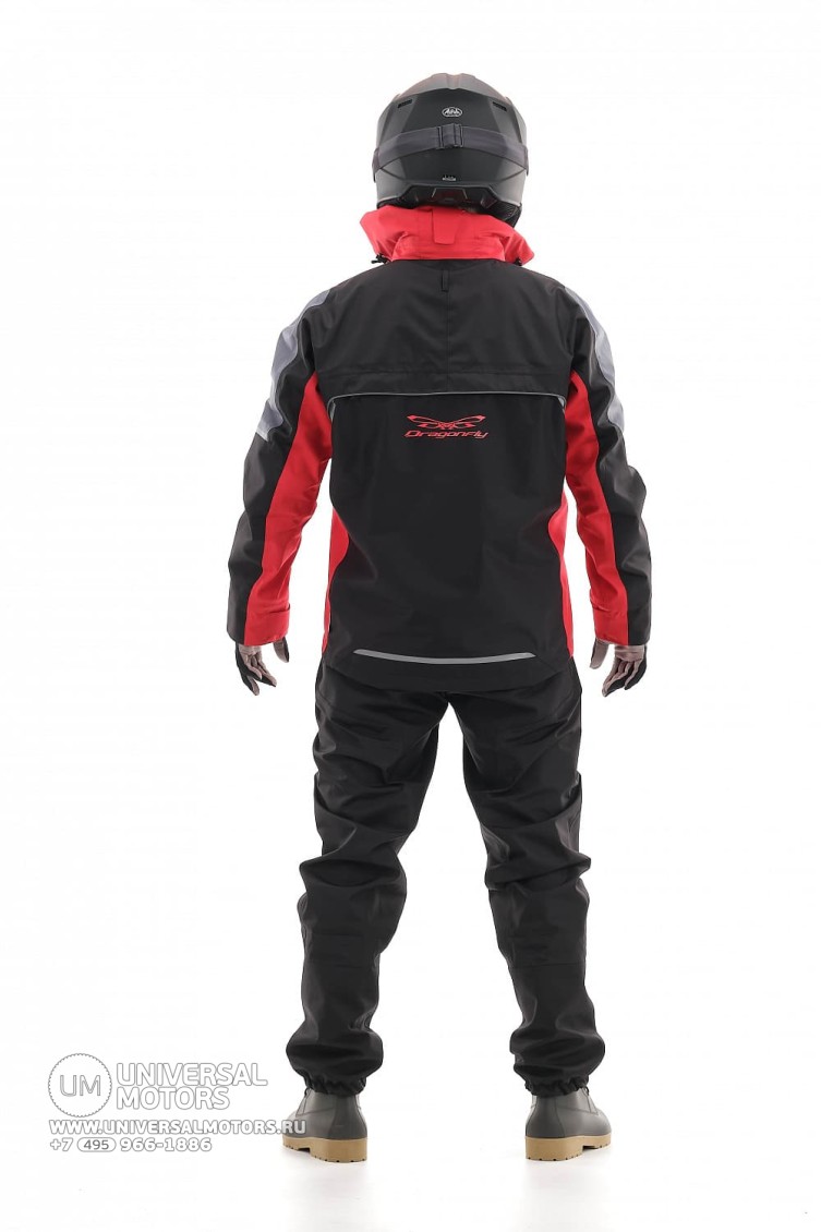 Мембранная куртка DragonFly Quad Pro Blac-Red (16203872697438)