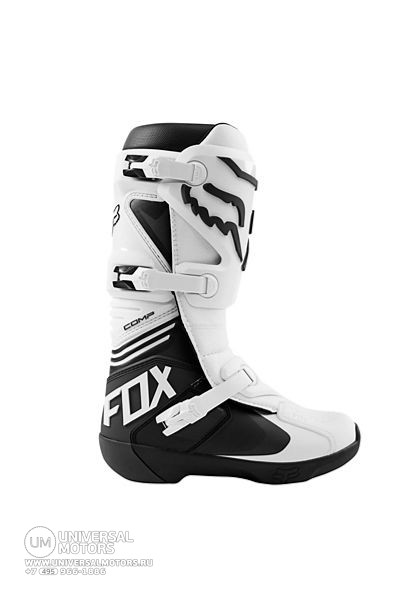 Мотоботы Fox Comp Boot White 2021 (16215941981115)