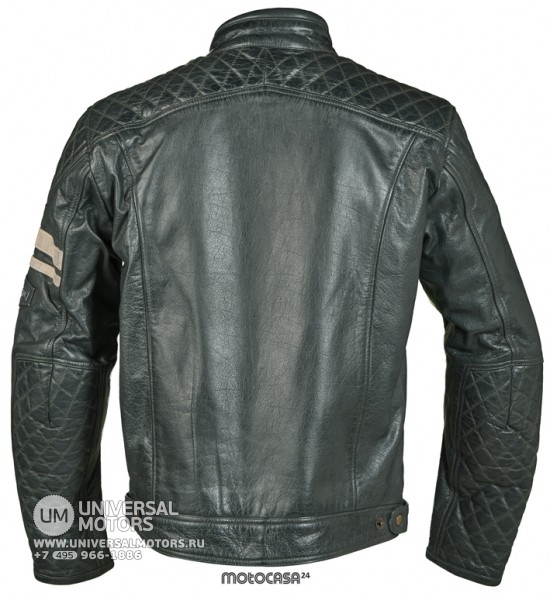 Куртка Grand Canyon Bikewear Kirk leather кожаная Green (16276427440095)