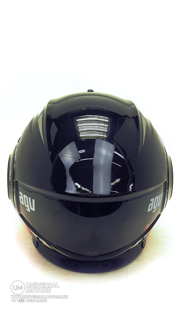 Шлем AGV FLUID MULTI EQUALIZER - BLACK/GREY (16295376013509)