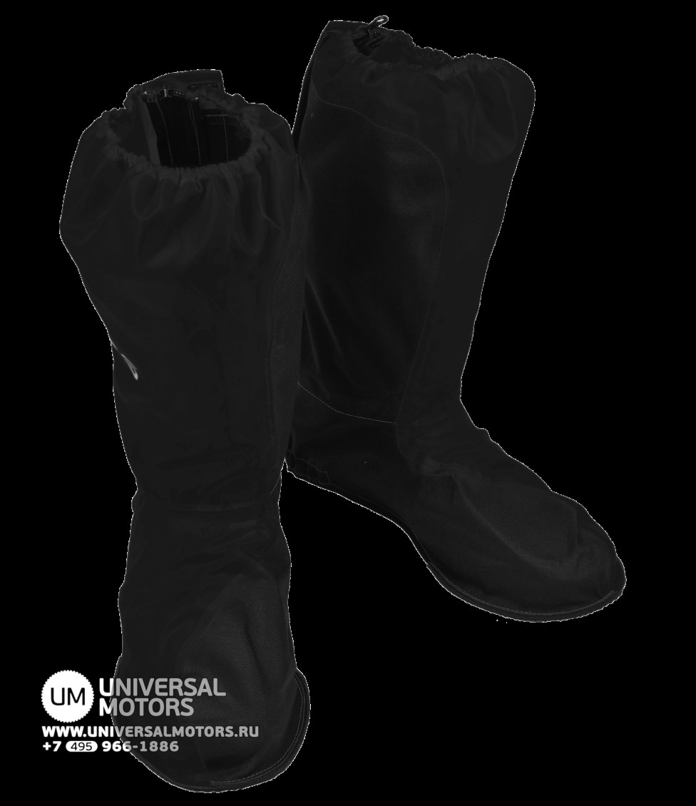 Дождевые бахилы Starks Rain Boots/подошва в половину ступни Black (16305878500323)