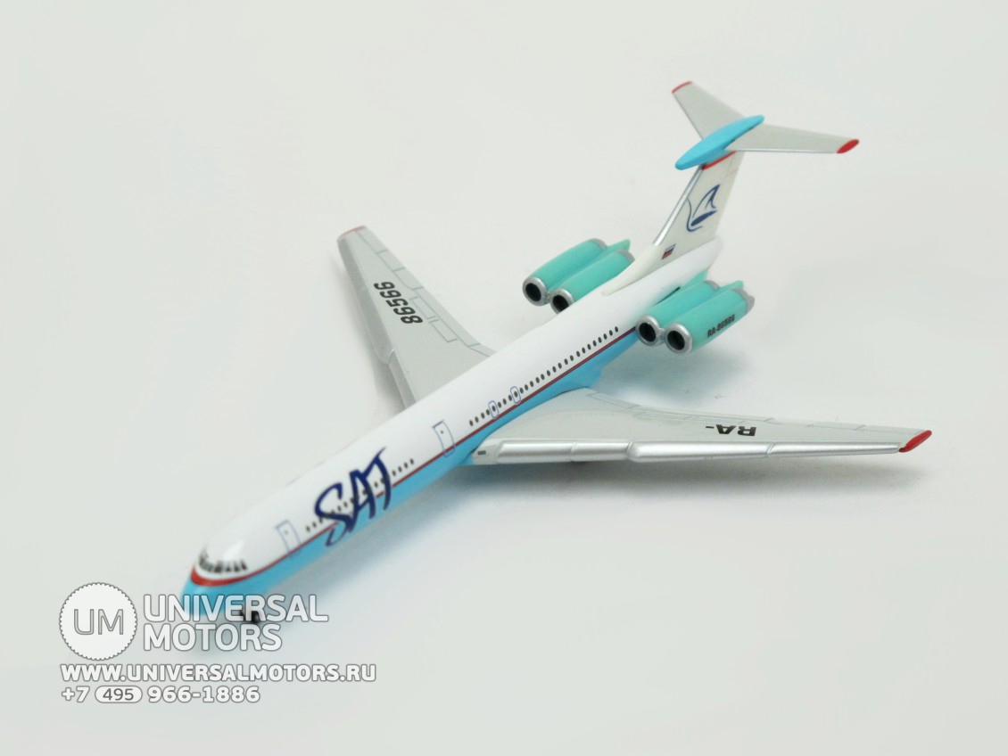 Модель самолёта Herpa SAT Airlines Ilyushin IL-62 (16347471962368)