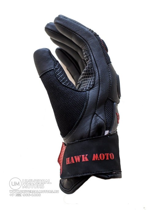 Перчатки Hawk Moto "Black Fox" (16351721044215)