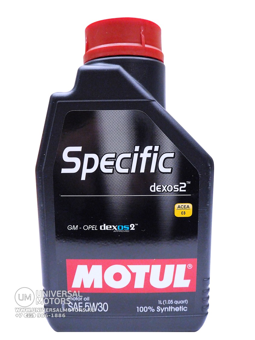 Масло моторное MOTUL SPECIFIC DEXOS2 5W-30 (1л) (16427538485941)