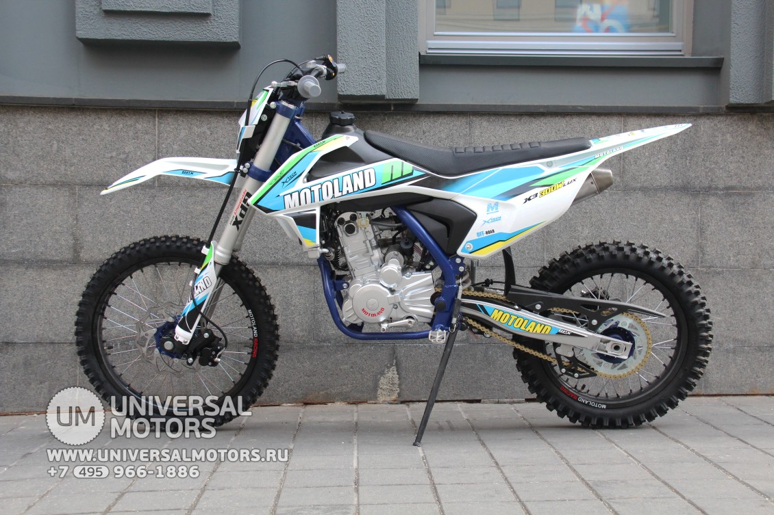 Мотоцикл Кросс Motoland X3 300W LUX (174MN-3) (16541799388004)