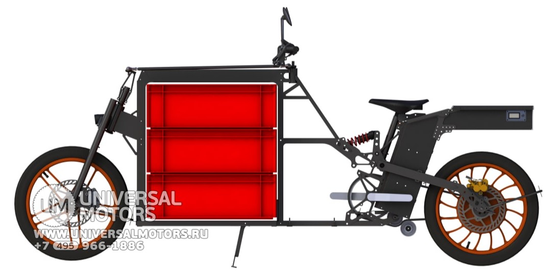 Аренда грузового электровелосипеда Bike2b Land Yacht для курьеров, доставки и личного использования