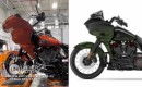 Утечка фотографий обновленных моделей Harley-Davidson