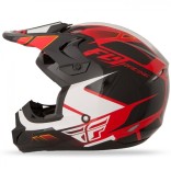 Шлем (кроссовый) Fly Racing KINETIC IMPULSE красный/черный/белый глянцевый