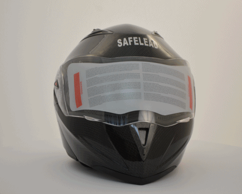 Шлем TRANSFORMER "Safelead" LX-118 NEW Карбон Y03, с встр. очками солнцезащитными