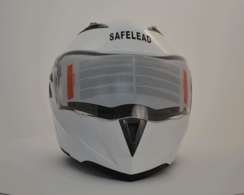 Шлем TRANSFORMER "Safelead" LX-118 NEW Белый, с встр. очками солнцезащитными