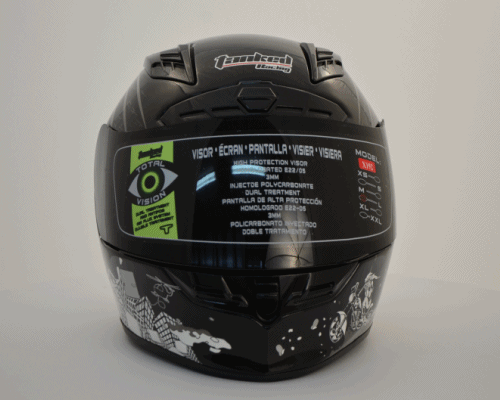 Шлем интеграл TANKED Х-192 Фибергласс (особо прочный и легкий), премиум качество