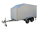 Прицеп-фургон легковой для перевозки мототехники (квадроцикла, снегохода, 2-х мотоциклов одновременно) модель 3792М4