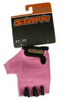 Велоперчатки Stark NC-688, детские, для девочек, розовые, 1 размер