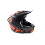 Шлем (кроссовый) Ataki MX801 Strike красный/черный глянцевый