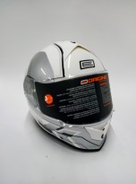 Шлем (интеграл) Origine GT Tek белый/серый глянцевый