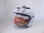Шлем открытый со стеклом Safebet HF 255 White
