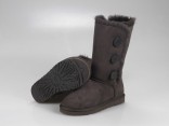 UGG WOMENS BAILEY BUTTON TRIPLET Chocolate 1873