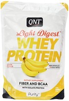 Сывороточный протеин QNT Light Digest Whey Protein 500 г банан