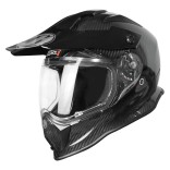 Шлем (мотард) JUST1 J14 Carbon Look Gloss глянцевый