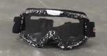 Очки NORTH WOLF YH671 мотокросс/спорт черные №3, прозрачное стекло