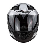 Шлем интеграл NITRO N2400 PIONEER (Black/Gun/White/Silver)
