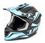 Шлем GTX 633 #4 BLACK/BLUE (кроссовый)