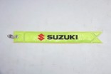 Брелок светоотражающий Сузуки двухцветный 3*23 см.