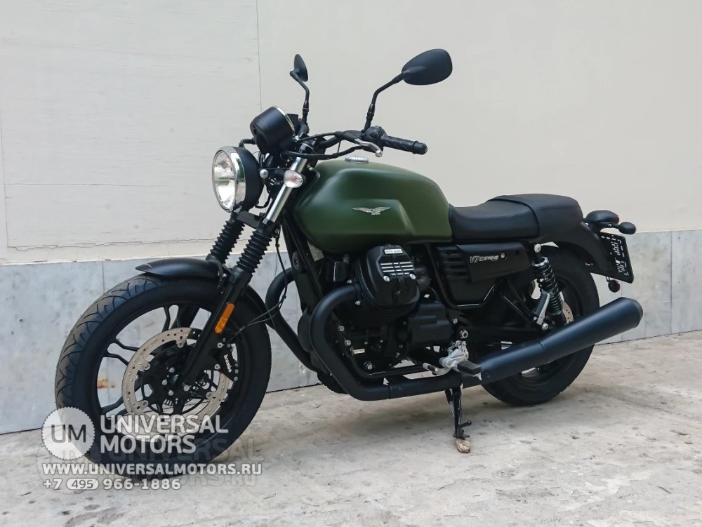 Статья | Обзор мотоцикла Moto Guzzi V7 III Stone: энергичный ретро-мотоцикл для городских прогулок | 03.05.2023