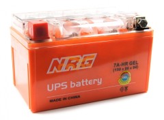 Аккумуляторная батарея гелевая 12V7Ah 7A-HR (150х86х94) NRG (YTX7A-BS)