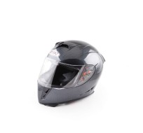 Шлем (интеграл) Ataki FF311 Carbon черный/серый глянцевый