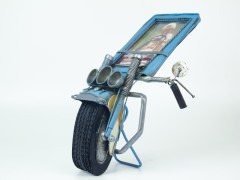 Рамка для фото в форме Мотоцикла (синего цвета)
