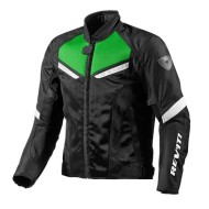 Куртка текстильная Revit GT-R Air. Black-Acid Green