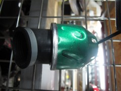 Фильтр воздушный (1670) КОРПУС цветной НЕОН3 зеленый ХХмм d=ХХ 45 гр.